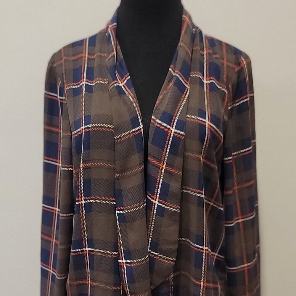Lush Plaid Light Weight Blazer Size M